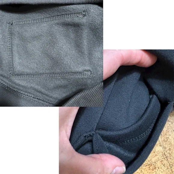 Carhartt Wm’s Relaxed Fit Logo Sleeve Fleece Hoodie NWOT In Black Sz S(4-6) - Picture 6 of 13